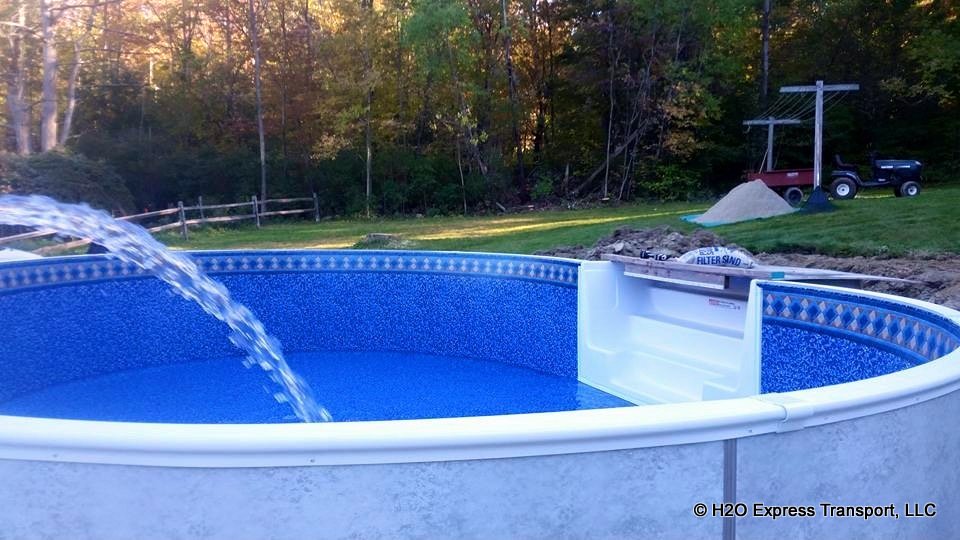 H2O Express pool water , Saratoga Springs, NY